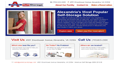 Desktop Screenshot of alexandriaselfstorage.com